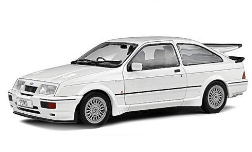 Diecast model cars Ford Sierra RS 500 Cosworth white RHD 1987 1/18 Solido