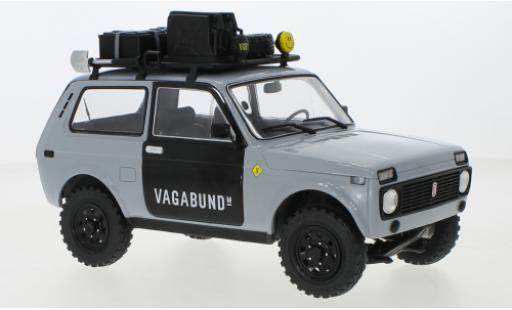 Diecast model cars Lada Niva Base grey Vagabund 1980 1/18 Solido