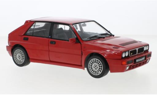Diecast model cars Lancia Delta HF Integrale red 1991 1/18 Solido