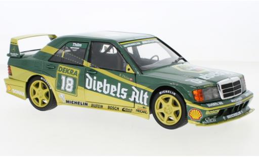 Diecast model cars Mercedes 190 DTM E 2.5-16 Evo 2 (W201) No.18 Diebels Zakspeed Team Diebels vieux 1992 1/18 Solido