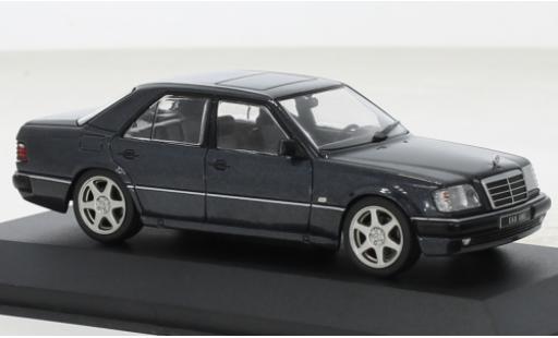 Diecast model cars Mercedes E Coupe E60 (W124) AMG metallise anthracite 1990 1/43 Solido