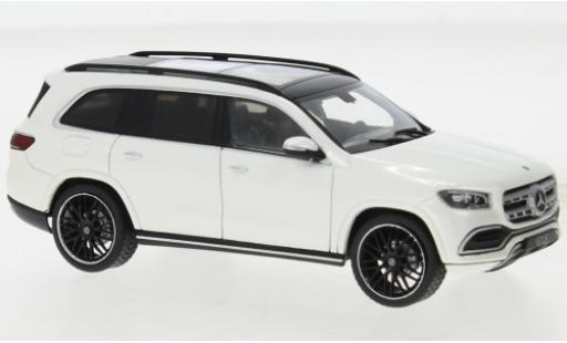 Diecast model cars Mercedes GLS Base metallise white 2020 1/43 Solido