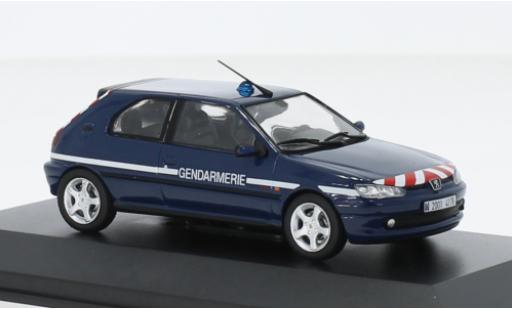 Diecast model cars Peugeot 306 S16 Gendamerie (F) 1998 1/43 Solido