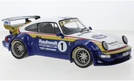 Diecast model cars Porsche 911 RWB blue/white 2022 1/18 Solido