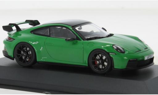 Diecast model cars Porsche 911 GT3 green 1/43 Solido