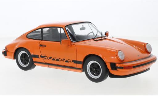 Diecast model cars Porsche 911 Carrera 3.0 orange 1977 1/18 Solido