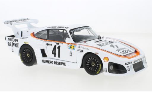 Diecast model cars Porsche 935 1979 K3 No.41 Kremer Racing Numero Reserve 24h Le Mans 1/18 Solido