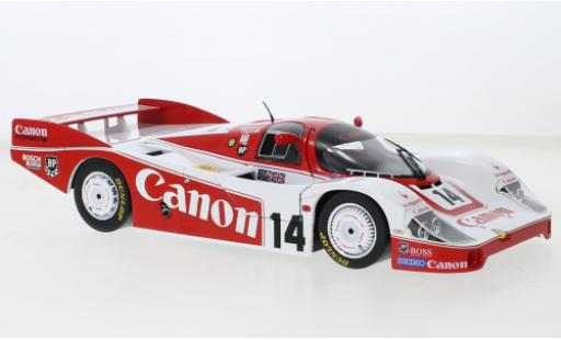 Diecast model cars Porsche 956 1983 LH No.14 Canon 24h Le Mans 1/18 Solido