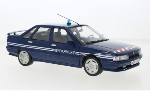 Diecast model cars Renault 21 Turbo Gendarmerie (F) 1992 1/18 Solido
