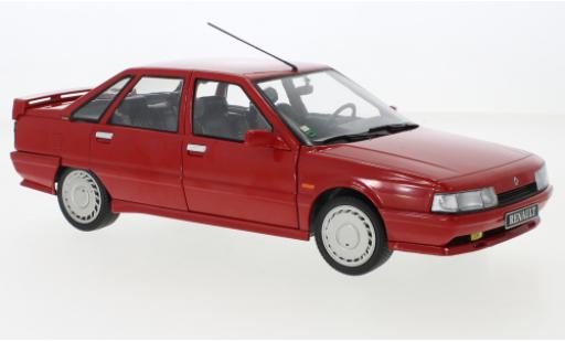 Diecast model cars Renault 21 Turbo Mk1 red 1988 1/18 Solido