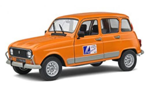 Diecast model cars Renault 4 GTL orange DDE 1978 1/18 Solido