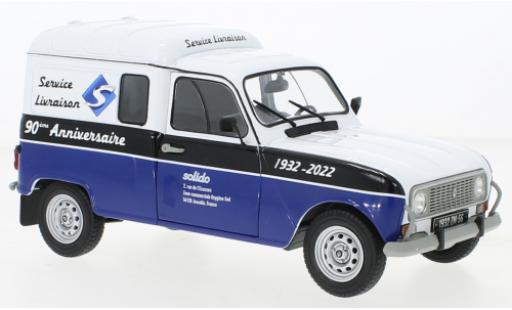 Diecast model cars Renault 4 F4 LF 90 ann&Atilde;&copy;es 1/18 Solido