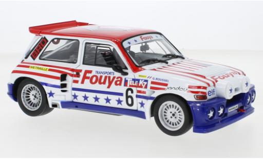 Diecast model cars Renault 5 Maxi Turbo No.6 Rallycross 1987 1/18 Solido