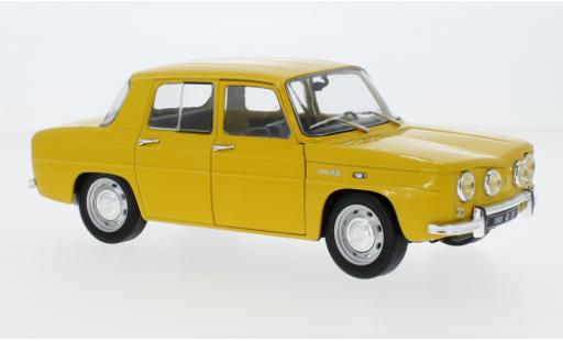 Diecast model cars Renault 8 S yellow 196 1/18 Solido