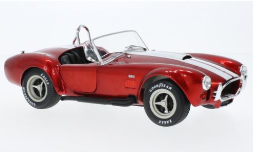 Diecast model cars Shelby Cobra 427 S/C metallise red/white 1965 1/18 Solido