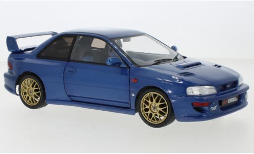 Diecast model cars Subaru Impreza 22B () STi metallise blue RHD 1998 1/18 Solido