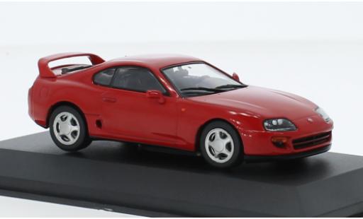 Diecast model cars Toyota Supra Base (A80) red 2001 1/43 Solido