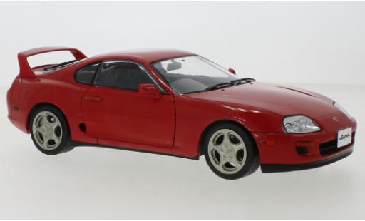 Diecast model cars Toyota Supra Base (A80) red RHD 1993 1/18 Solido