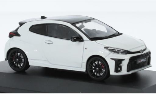Diecast model cars Toyota Yaris GR metallise white 2020 1/43 Solido