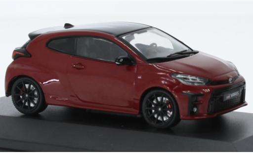 Diecast model cars Toyota Yaris GR metallise red 2020 1/43 Solido