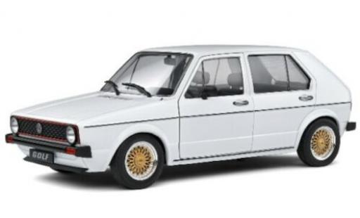 Diecast model cars Volkswagen Golf Base I white 1976 1/18 Solido