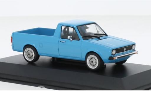 Diecast model cars Volkswagen Caddy Base (14D) blue 1990 1/43 Solido