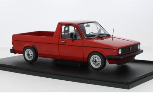 Diecast model cars Volkswagen Caddy Base MK I red 1983 1/18 Solido