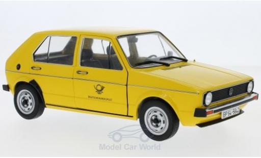 Diecast model cars Volkswagen Golf Base I Deutsche Bundespost 1974 1/18 Solido