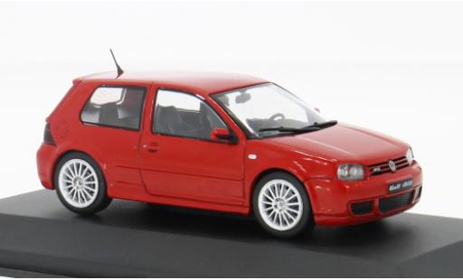 Diecast model cars Volkswagen Golf R32 IV red 2003 1/43 Solido