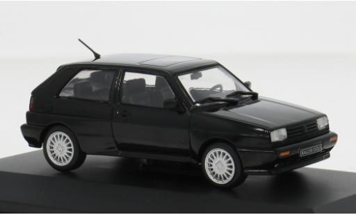 Diecast model cars Volkswagen Golf Base Rally MKII black 1989 1/43 Solido