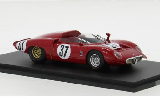 Diecast model cars Alfa Romeo 33 tipo 33 prototipo RHD No.37 Test Le Mans 1967 1/43 Spark