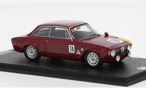 Diecast model cars Alfa Romeo Giulia sprint gta 24h Daytona 1968 #24 1/43 Spark