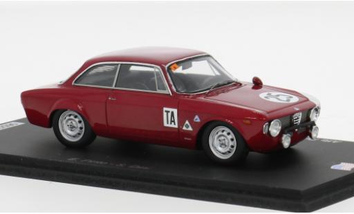 Diecast model cars Alfa Romeo Giulia sprint gta 24h Daytona 1968 #25 1/43 Spark