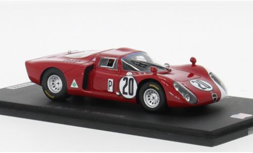 Diecast model cars Alfa Romeo 33.2 daytona /2 24h 1968 #20 1/43 Spark