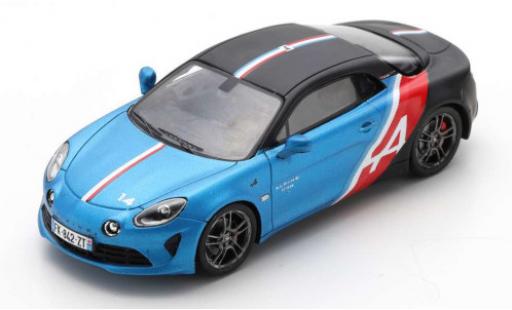 Diecast model cars Alpine A110 pure No.14 GP Monaco 2021 Trackside Car F.Alonso 1/43 Spark