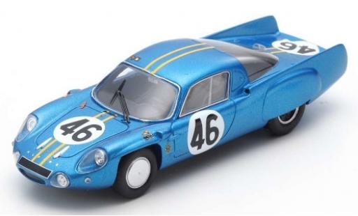 Diecast model cars Alpine A210 le mans No.46 24h 1966 M.Bianchi/J.Vinatier 1/43 Spark