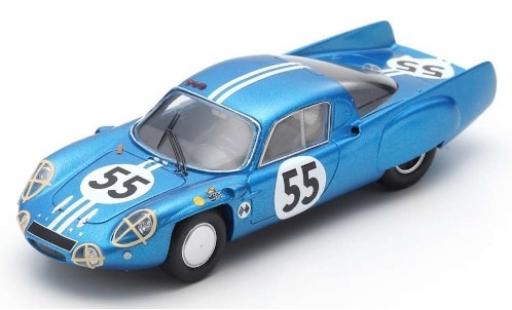 Diecast model cars Alpine A210 le mans No.55 24h 1966 A.de Cortanze/J.-P.Hanrioud 1/43 Spark