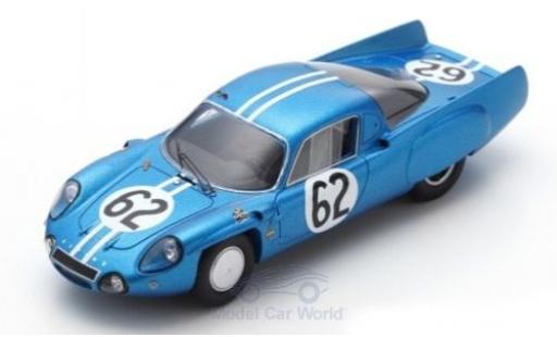 Diecast model cars Alpine A210 le mans No.62 24h 1966 H.Grandsire/L.Cella 1/43 Spark
