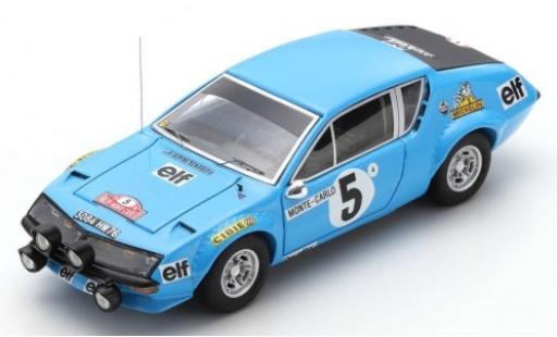 Diecast model cars Alpine A310 rallye No.5 Elf Rally WM Rally Monte Carlo 1975 J-L.Therier/M.Vial 1/43 Spark
