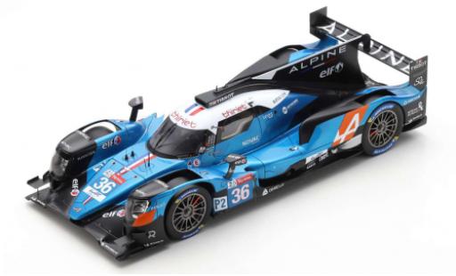 Diecast model cars Alpine A470 gibson No.36 Signatech ELF 24h Le Mans 2020 T.Laurent/A.Negrao/P.Ragues 1/43 Spark