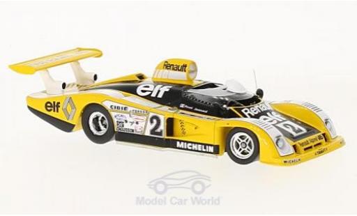 Diecast model cars Alpine A442 le mans Renault No.2 Renault Sport 24h 1978 D.Pironi/J.P.Jaussaud 1/43 Spark