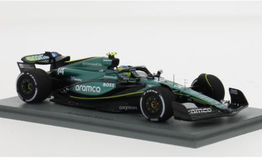 Diecast model cars Aston Martin AMR24 f1 4 No.14 Aramco Team Aramco formula 1 GP Saudi Arabien 2024 1/43 Spark