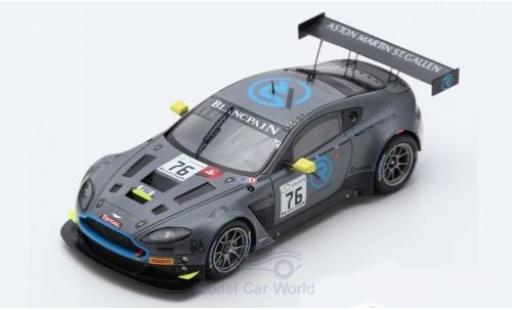 Diecast model cars Aston Martin V12 Vantage gt3 Vantage No.76 R-Motorsport 24h Spa 2018 M.Vaxiviere/J.Dennis/N.Thiim 1/43 Spark