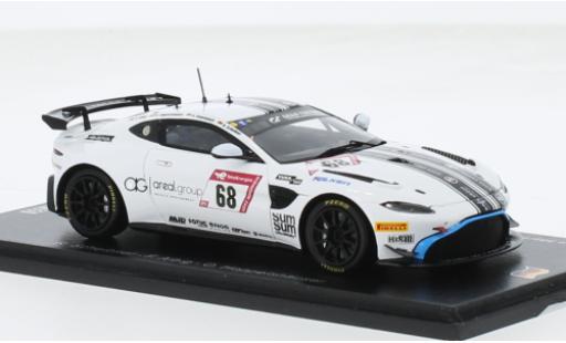 Diecast model cars Aston Martin V8 Vantage GT4 gt4 Vantage AMR No.68 D&Atilde;&para;rr Motorsport 24h N&Atilde;&frac14;rburgring 2023 1/43 Spark