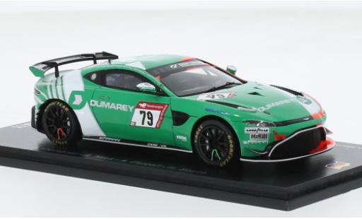 Diecast model cars Aston Martin V8 Vantage GT4 gt4 Vantage AMR No.79 PROsport-Racing 24h N&Atilde;&frac14;rburgring 2023 1/43 Spark