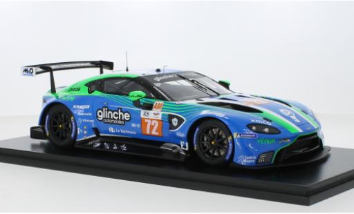 Diecast model cars Aston Martin Vantage coupe AMR No.72 TF Sport 24h Le Mans 2023 1/18 Spark