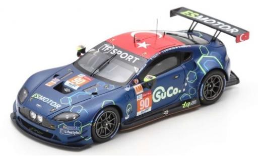 Diecast model cars Aston Martin Vantage s GTE No.90 TF Sport 24h Le Mans 2019 .Yoluc/E.Hankey/C.Eastwood 1/43 Spark
