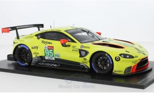 Diecast model cars Aston Martin Vantage gte No.95 Racing 24h Le Mans 2018 M.Sorensen/N.Thiim/D.Turner 1/18 Spark