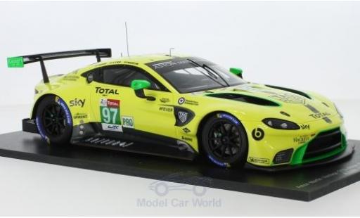 Diecast model cars Aston Martin Vantage gte No.97 Racing 24h Le Mans 2018 A.Lynn/M.Martin/J.Adam 1/43 Spark
