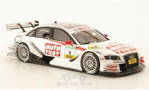 Diecast model cars Audi A4 dtm No.4 2011 T.Scheider 1/43 Spark